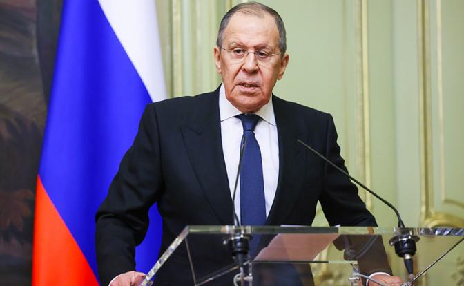 На фото: министр иностранных дел РФ Сергей Лавров.