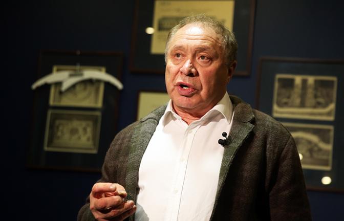 На фото: художественный руководитель театра "Школа современной пьесы" Иосиф Райхельгауз.