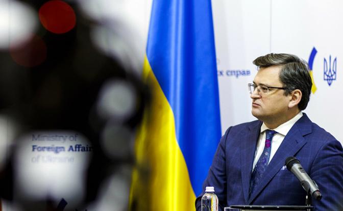 На фото: глава МИД Украины Дмитрий Кулеба.