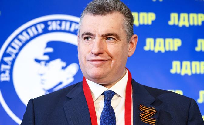 На фото: руководитель фракции ЛДПР, председатель комитета Госдумы РФ по международным делам Леонид Слуцкий.