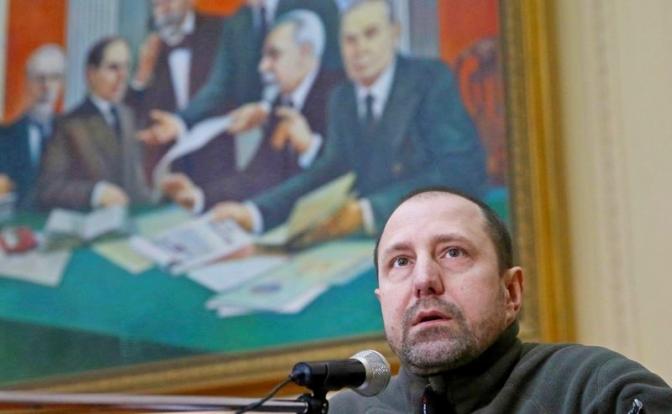 На фото: командир батальона «Восток» вооруженных сил ДНР Александр Ходаковский