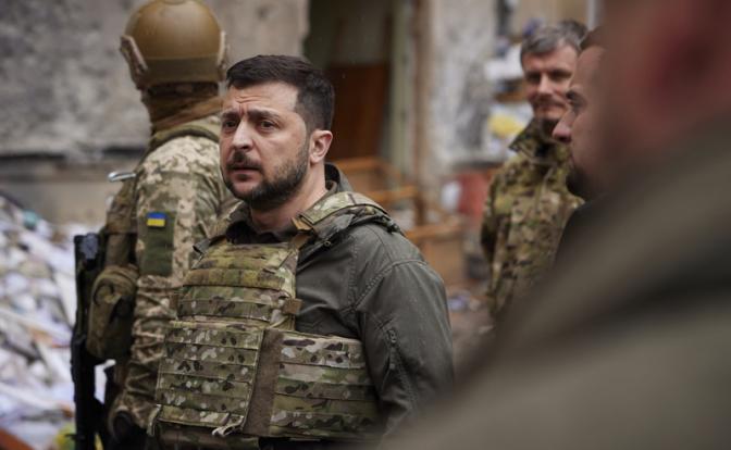 На фото: президент Украины Владимир Зеленский.