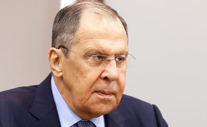 На фото: министр иностранных дел России Сергей Лавров.