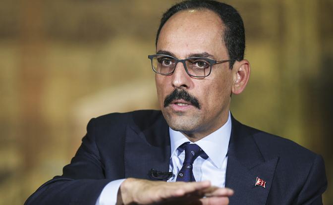 На фото: официальный представитель президента Турции Ибрагим Калын.