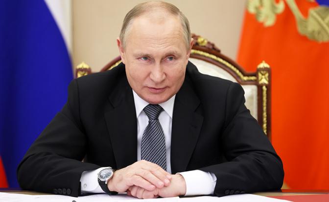 На фото: президент РФ Владимир Путин.