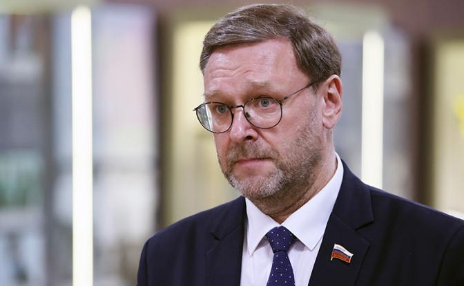 На фото: председатель комитета Совета Федерации по международным делам Константин Косачев.