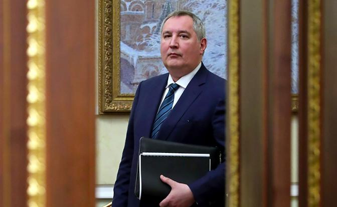 На фото: глава госкорпорации «Роскосмос» Дмитрий Рогозин