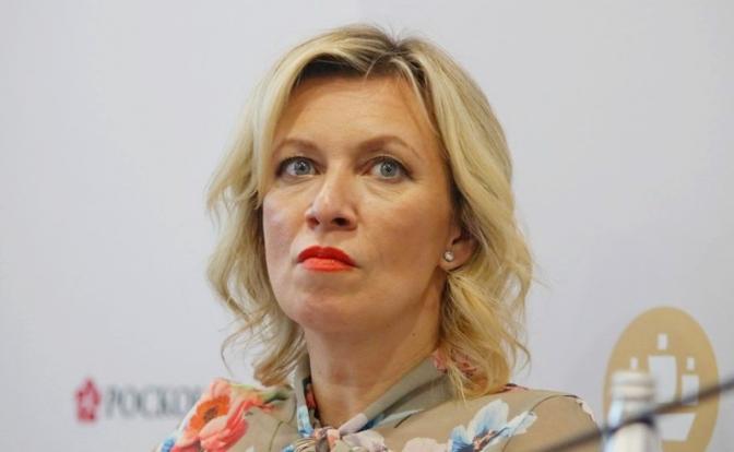 На фото: официальный представитель российского внешнеполитического ведомства Мария Захарова