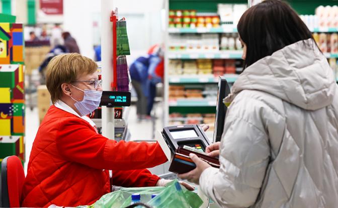 Подсчитано, во сколько в среднем обходится один поход в магазин в России