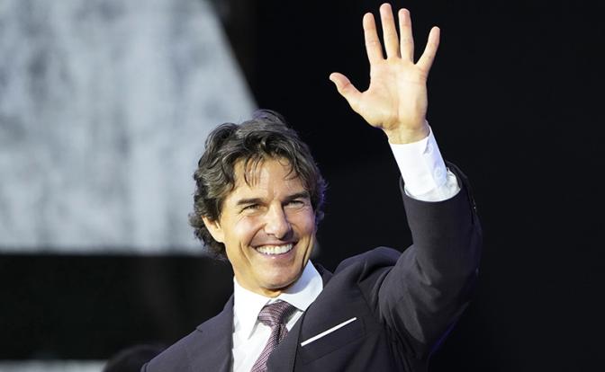 На фото: актер Том Круз.