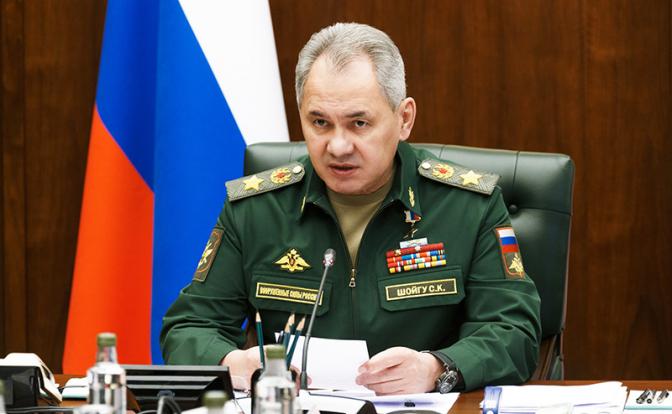 На фото: министр обороны РФ Сергей Шойгу.