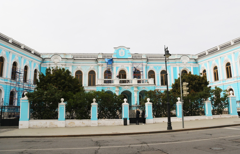 На фото: усадьба Салтыковых-Чертковых