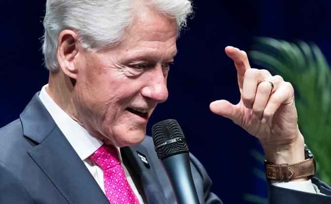 На фото: экс-президент США Билл Клинтон