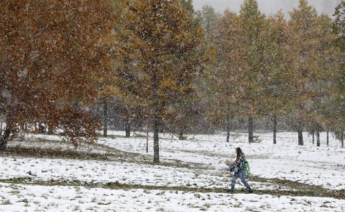 Такого никогда ещё не было. Зима начнётся в октябре? Прогноз погоды на октябрь 2022