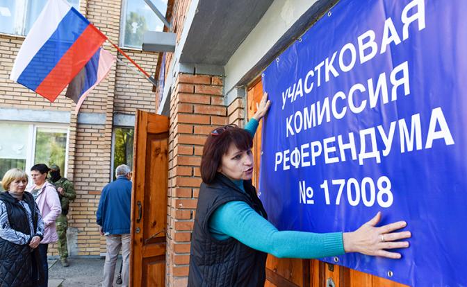 Песков сказал, что будет сразу после референдумов