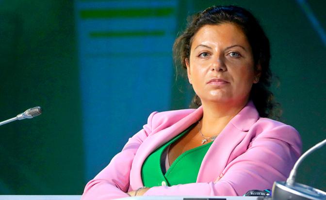 На фото: главный редактор медиагруппы «Россия сегодня» и телеканала RT Маргарита Симоньян 