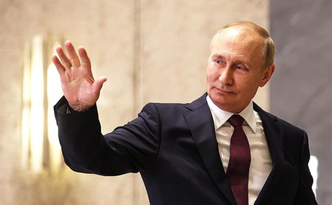 На фото: президент РФ Владимир Путин