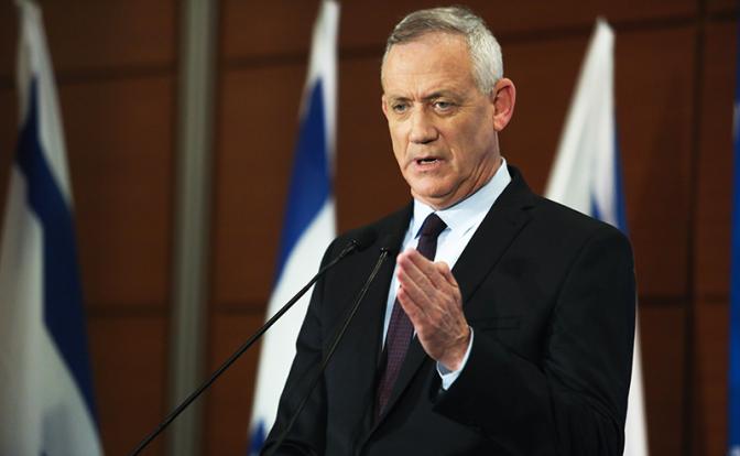 На фото: министр обороны Израиля Бени Ганц