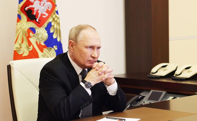 На фото: президент РФ Владимир Путин