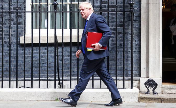 На фото: бывший премьер-министр Великобритании Борис Джонсон.