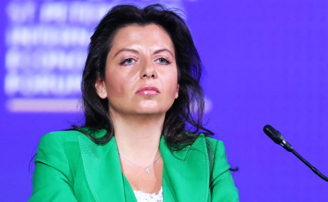 На фото: главный редактор медиагруппы «Россия сегодня» и телеканала RT Маргарита Симоньян