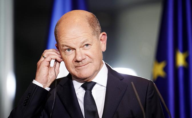 На фото: канцлер Германии Олаф Шольц