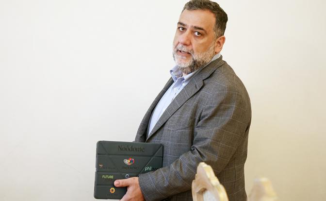 На фото: бизнесмен Рубен Варданян