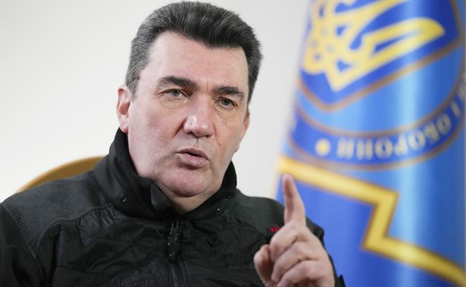 На фото: секретарь Совета национальной безопасности и обороны Украины (СНБО) Алексей Данилов