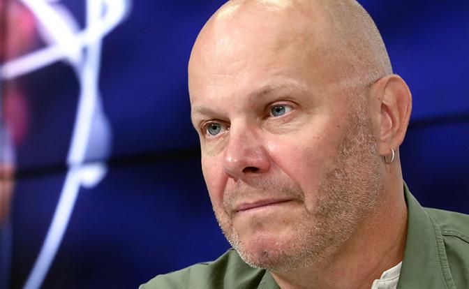 На фото: лидер группы «Несчастный случай» Алексей Кортнев