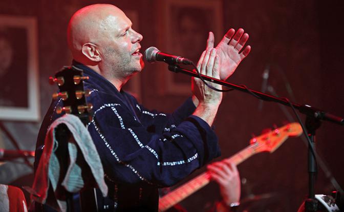 На фото: лидер группы "Несчастный случай", актер Алексей Кортнев