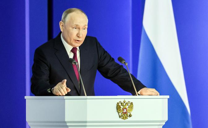 На фото: президент РФ Владимир Путин