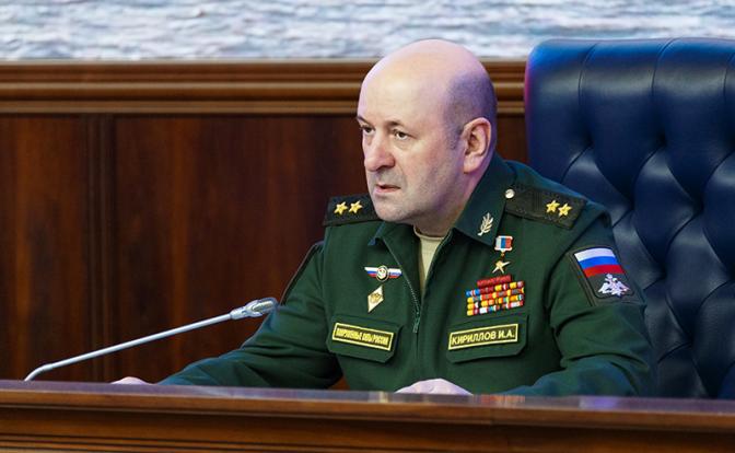 На фото: начальник войск радиационной, химической и биологической защиты ВС РФ Игорь Кириллов.