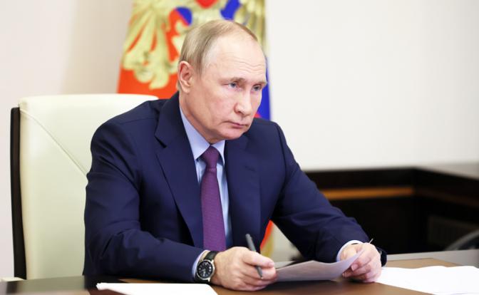 На фото: президент РФ Владимир Путин