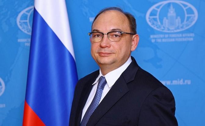 На фото: директор департамента экономического сотрудничества МИД РФ Дмитрий Биричевский