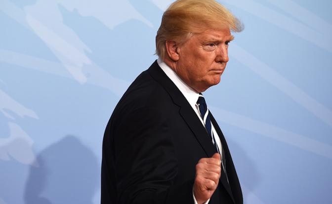 На фото: бывший американский президент Дональд Трамп.