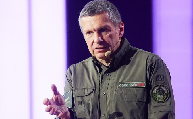 На фото: телеведущий Владимир Соловьев