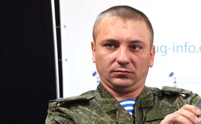 На фото: подполковник ЛНР Андрей Марочко