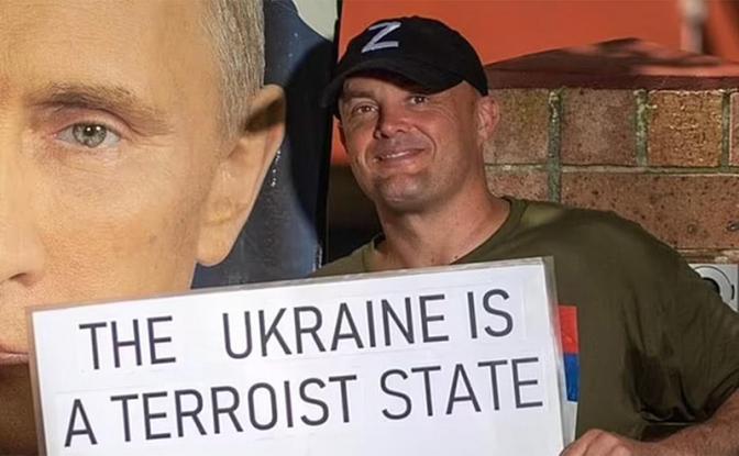 На фото: активист Джеймс Уолтерс.