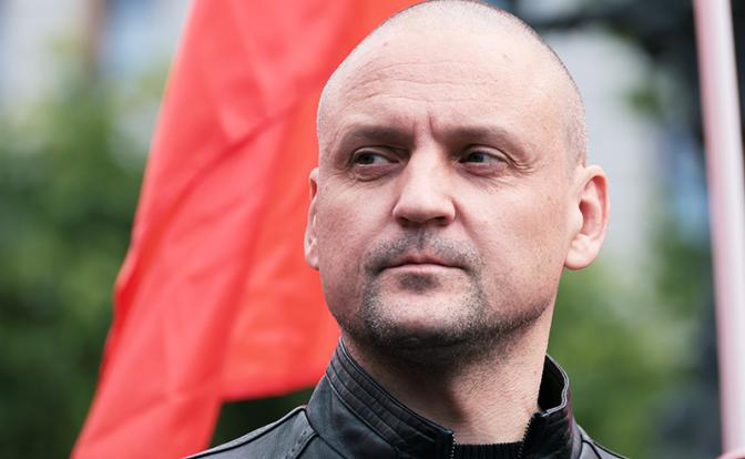 На фото: координатор движения "Левый фронт" Сергей Удальцов