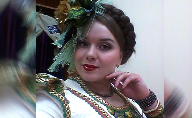 На фото: экс-солистка группы «Росичи» Елизавета Кутурова.