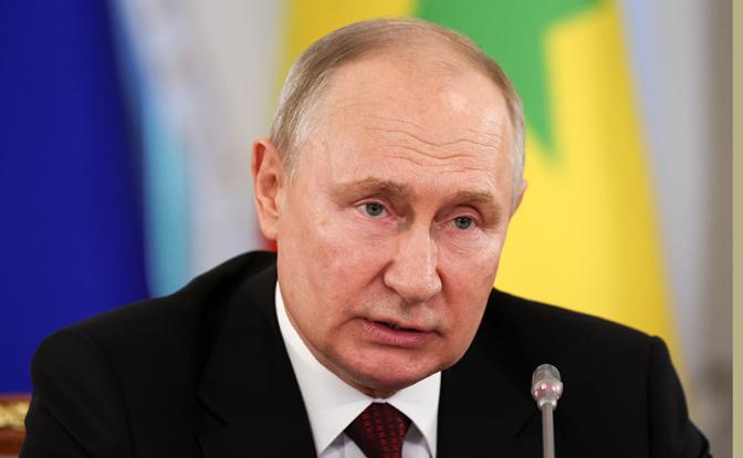 На фото: президент РФ Владимир Путин