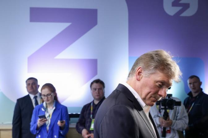 На фото: пресс-секретарь президента РФ Дмитрий Песков.