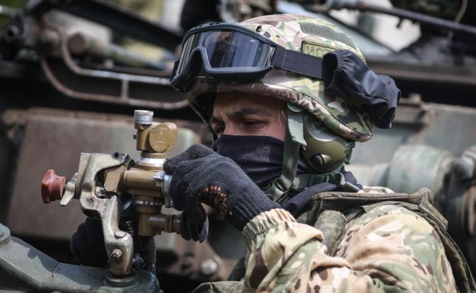 Российские артиллеристы уничтожили укрепленный пункт ВСУ, оборудованный в жилом доме