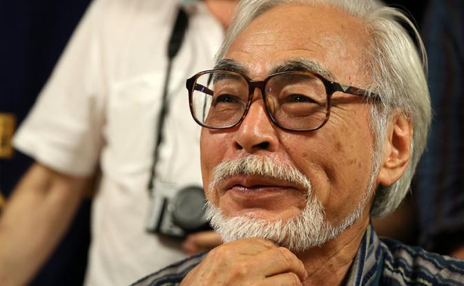 На фото: японский аниматор Хаяо Миядзаки