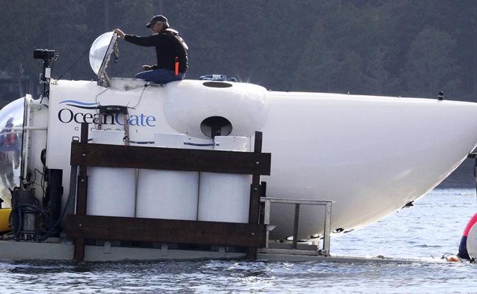 На фото: батискаф компании OceanGate