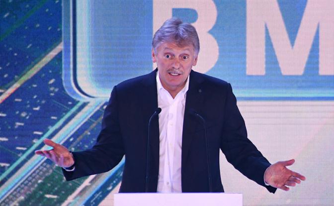 На фото: пресс-секретарь президента РФ Дмитрий Песков.