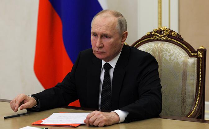 На фото: президент РФ Владимир Путин