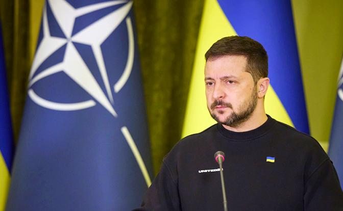 На фото: президент Украины Владимир Зеленский