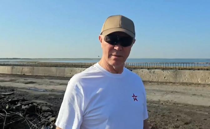 На фото: временно исполняющий обязанности губернатора Херсонской области Владимир Сальдо