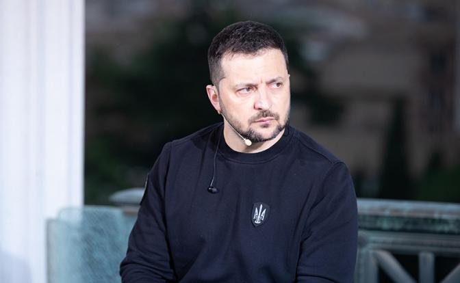 На фото: президент Украины Владимир Зеленский